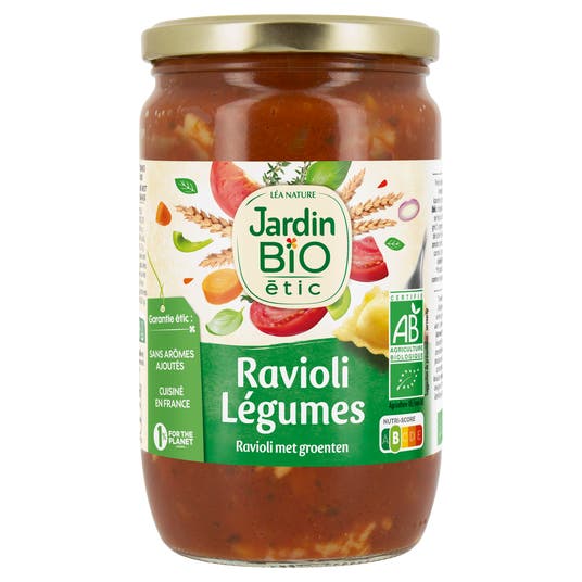 Eau Thermale Jonzac Ravioli Légumes - Bio