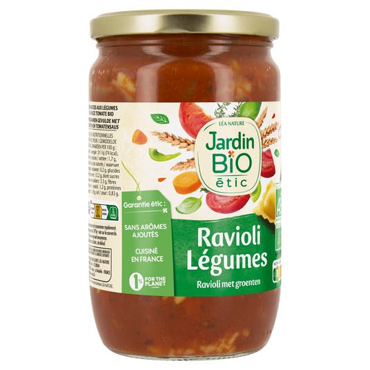 Eau Thermale Jonzac Ravioli Légumes - Bio