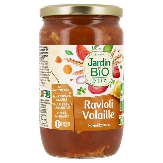 Eau Thermale Jonzac Ravioli Volaille - Bio