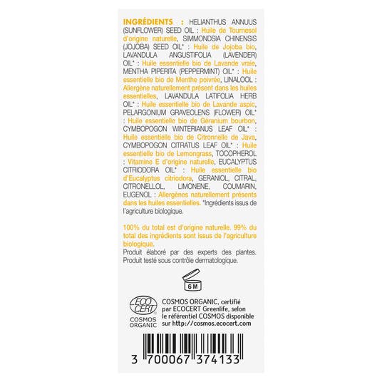 Eau Thermale Jonzac Roll-on Apaisant Piqûres Bio