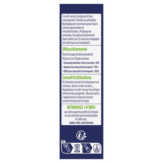 Eau Thermale Jonzac Roll-on SOS Mal Des Transports