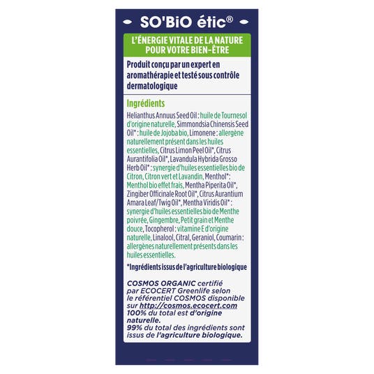 Eau Thermale Jonzac Roll-on SOS Mal Des Transports