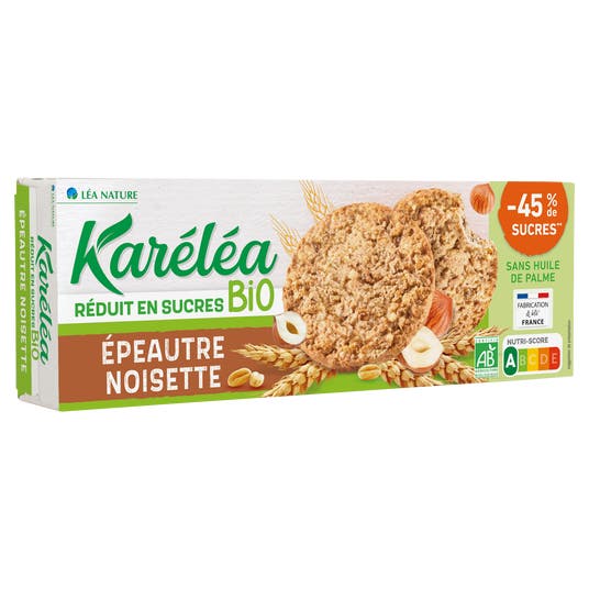 Eau Thermale Jonzac Sablés Epeautre Noisette Bio