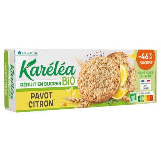 Eau Thermale Jonzac Sablés Pavot Citron Bio