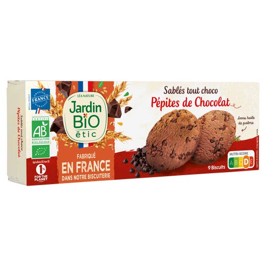 Eau Thermale Jonzac Sablés Tout Chocolat - Bio