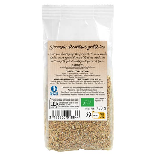 Eau Thermale Jonzac Sarrasin Grillé Bio