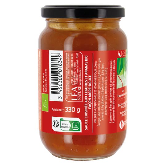 Eau Thermale Jonzac Sauce Aigre Douce