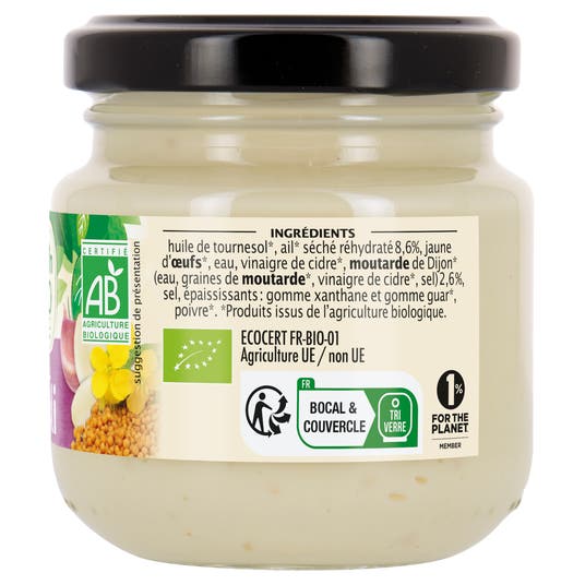 Eau Thermale Jonzac Sauce Aïoli - Bio