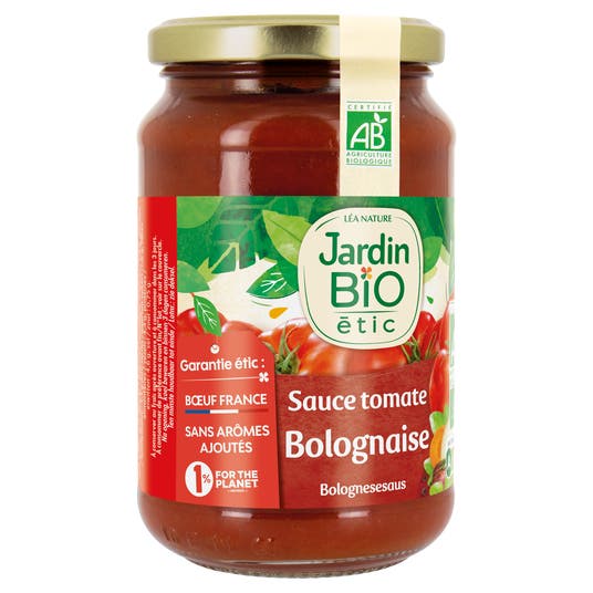 Eau Thermale Jonzac Sauce Bolognaise Au Bœuf - Bio