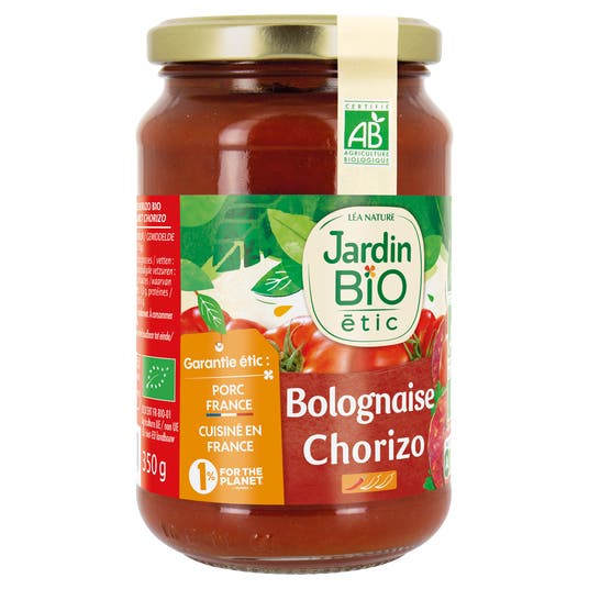 Eau Thermale Jonzac Sauce Bolognaise Chorizo-bio
