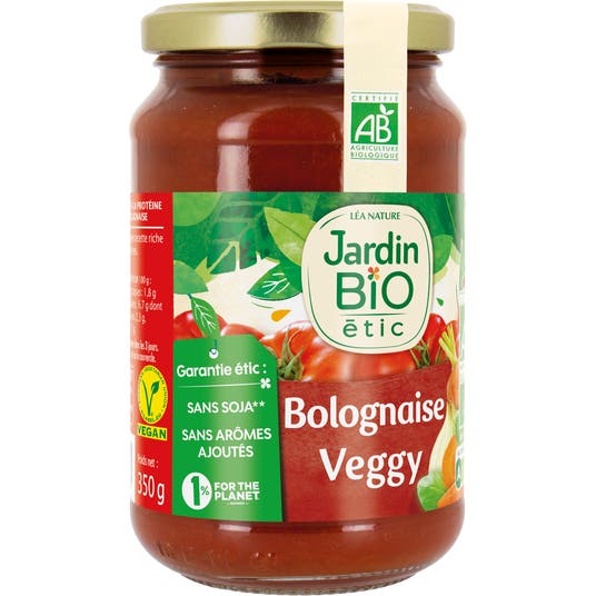 Eau Thermale Jonzac Sauce Bolognaise Veggy
