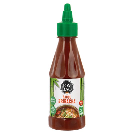 eau thermale jonzac Sauce Sriracha bio