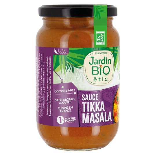 Eau Thermale Jonzac Sauce Tikka Masala