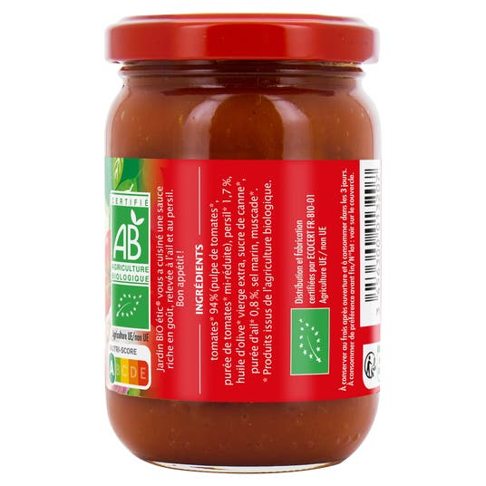 Eau Thermale Jonzac Sauce Tomate Ail Persil - Bio