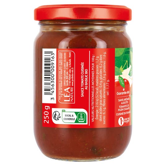 Eau Thermale Jonzac Sauce Tomate Au Basilic
