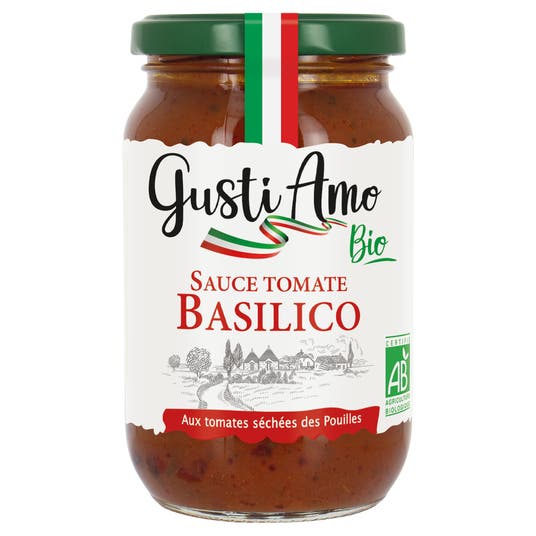 eau thermale jonzac Sauce Tomate Basilico - bio