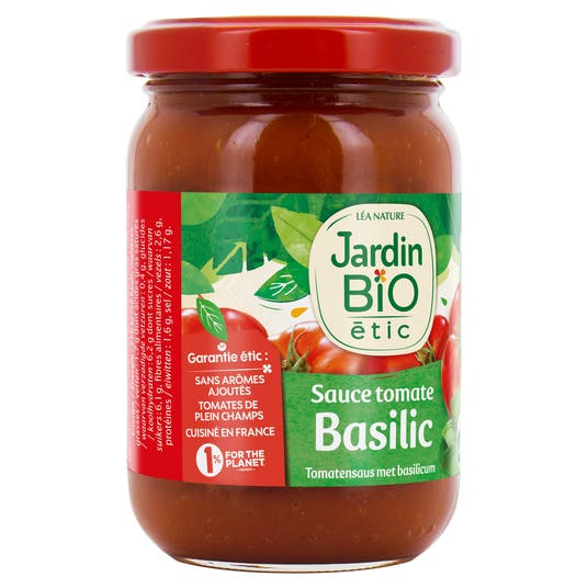 Eau Thermale Jonzac Sauce Tomate Bio Au Basilic