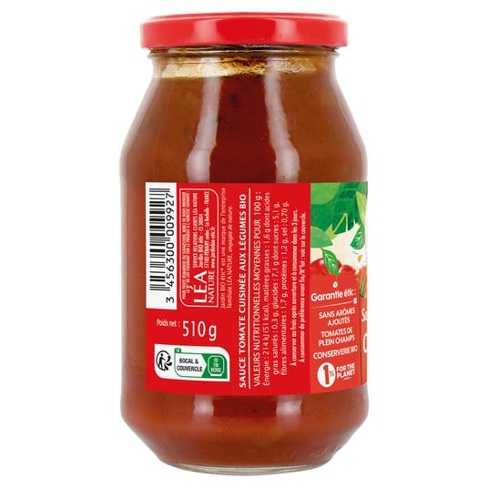 Eau Thermale Jonzac Sauce Tomate Cuisinée * - Bio