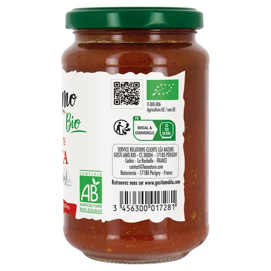 Eau Thermale Jonzac Sauce Tomate Ricotta - Bio