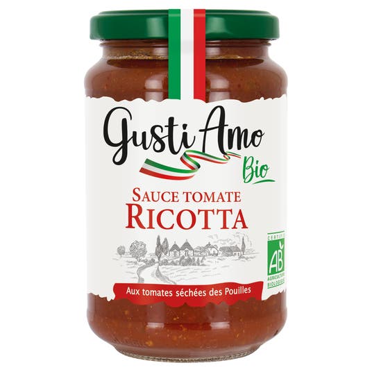eau thermale jonzac Sauce Tomate Ricotta - bio