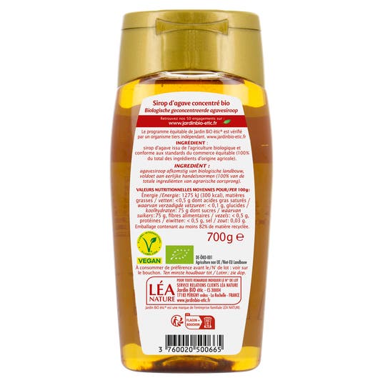 Eau Thermale Jonzac Sirop D'Agave - Bio