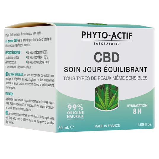 Eau Thermale Jonzac Soin Jour équilibrant CBD