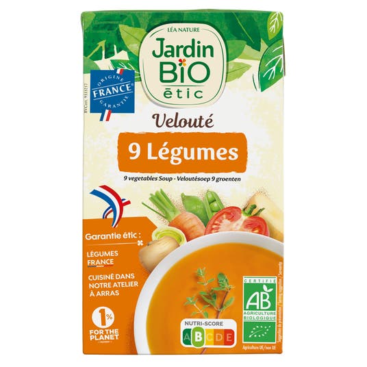 Eau Thermale Jonzac Soupe Veloutée 9 Légumes - Bio