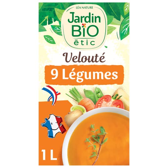 eau thermale jonzac Soupe veloutée 9 légumes - bio