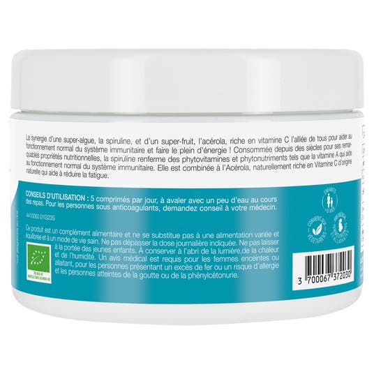 Eau Thermale Jonzac Spiruline & Acérola Bio