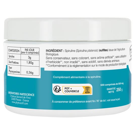 Eau Thermale Jonzac Spiruline Bio