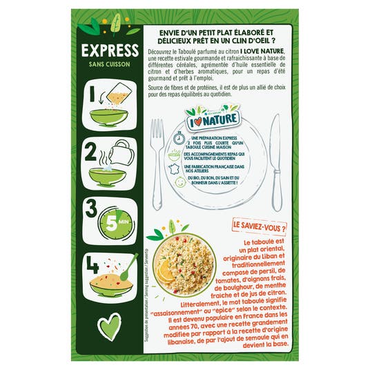 Eau Thermale Jonzac Taboulé Citron & Herbes