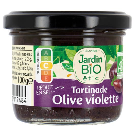 Eau Thermale Jonzac Tartinade Olive Violette - Bio