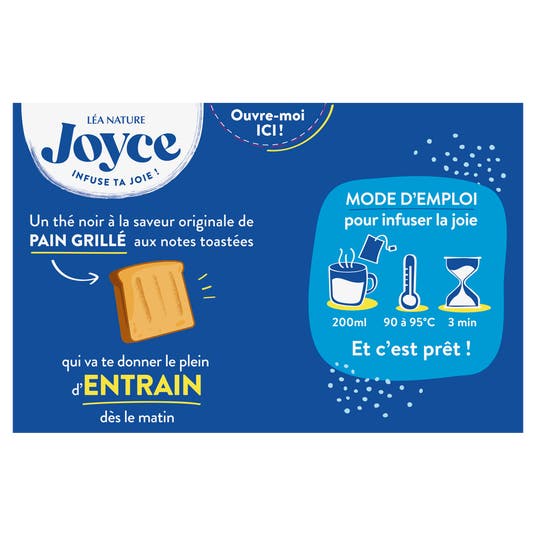Eau Thermale Jonzac Thé Noir ENTRAIN Pain Grillé