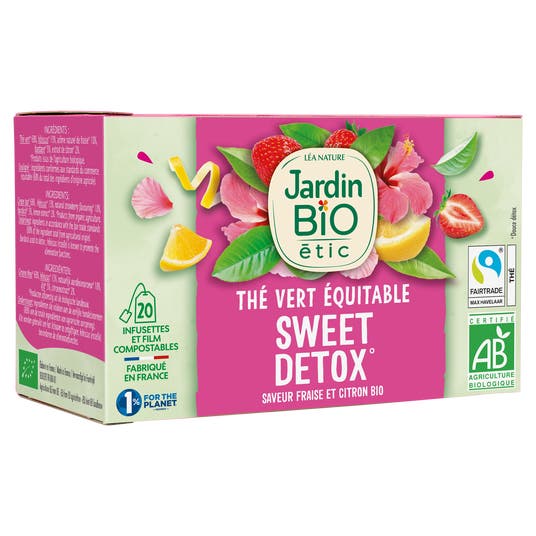 Eau Thermale Jonzac Thé Vert Détox - Bio