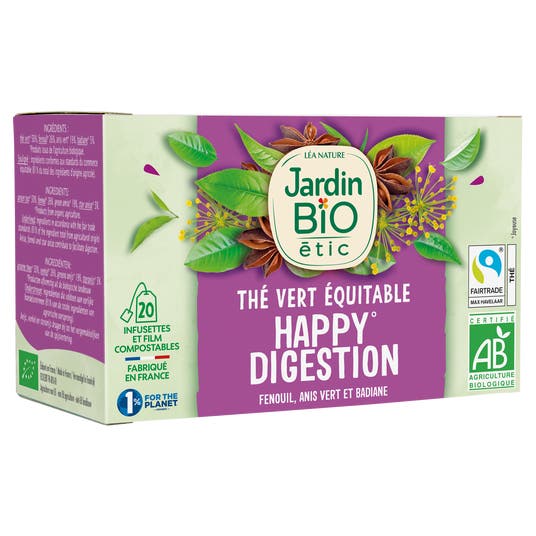 Eau Thermale Jonzac Thé Vert Digestion - Bio