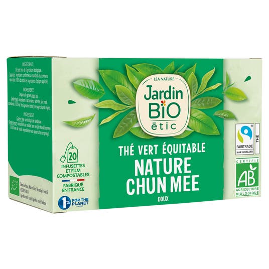 Eau Thermale Jonzac Thé Vert Nature Doux - Bio
