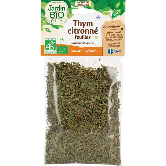 eau thermale jonzac Thym citronné - bio