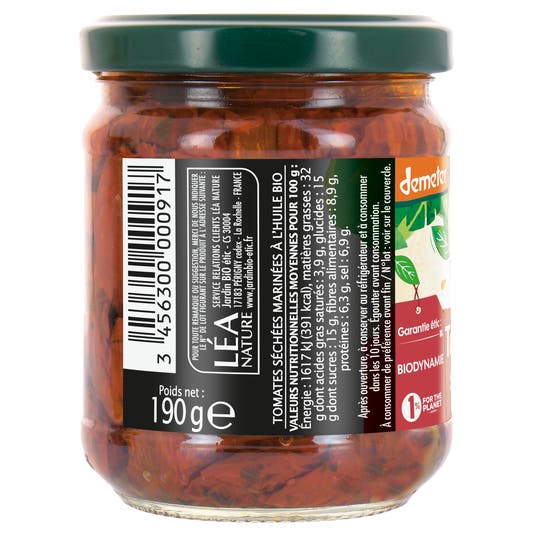 Eau Thermale Jonzac Tomates Séchées Bio