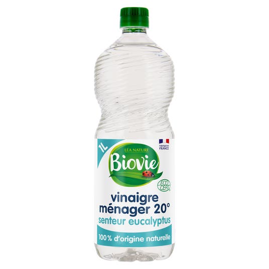 eau thermale jonzac Vinaigre ménager 20° eucalyptus