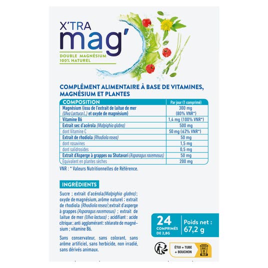 Eau Thermale Jonzac X'TRA MAG Stress & Vitalité