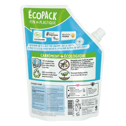 Eau Thermale Jonzac Ecopack Gel Douche Douceur De Coton