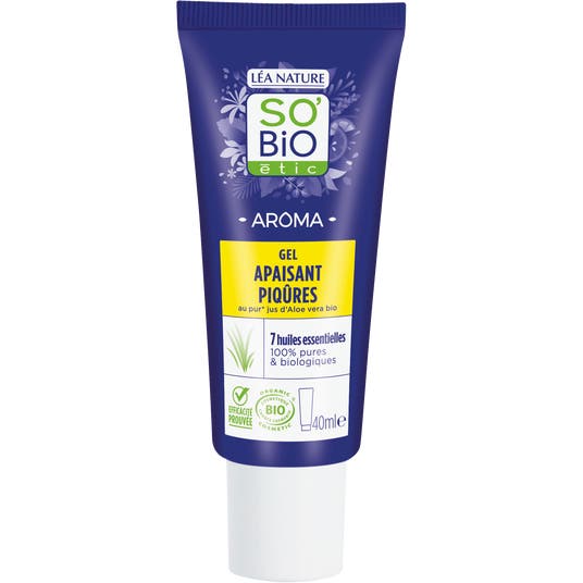 eau thermale jonzac Gel apaisant piqûres au pur jus Aloe Vera + 7 huiles essentielles