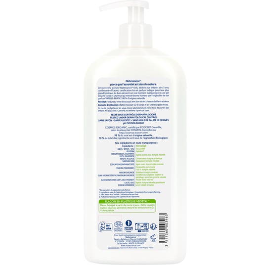 Eau Thermale Jonzac Gel Douche Corps Et Cheveux Kids Vanille-Fraise