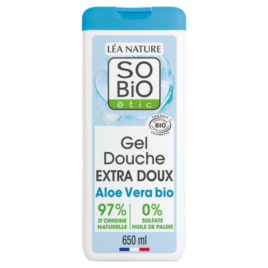 eau thermale jonzac Gel douche Extra-doux à l'Aloe Vera Bio