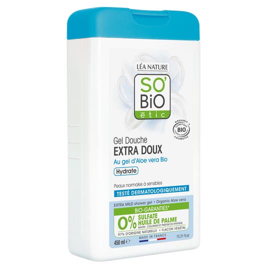 Eau Thermale Jonzac Gel Douche Extra Doux Aloe Vera