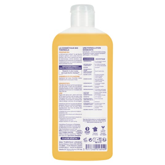 Eau Thermale Jonzac Gel Douche Haute Tolérance Surgras