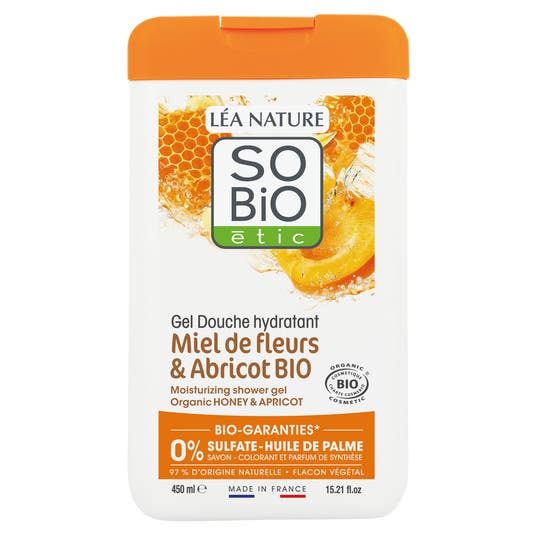 Eau Thermale Jonzac Gel Douche Hydratant¹ Miel De Fleurs Et Abricot Bio