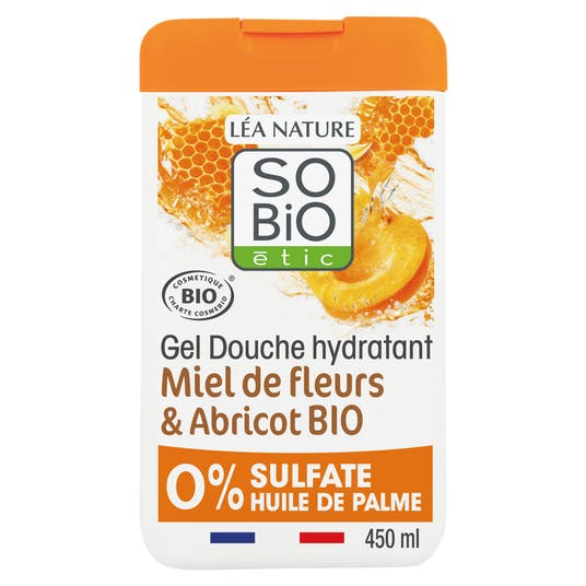 Eau Thermale Jonzac Gel Douche Hydratant¹ Miel De Fleurs Et Abricot Bio