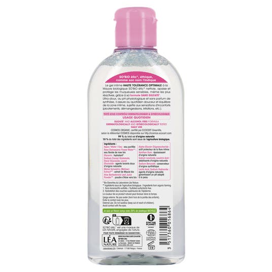 Eau Thermale Jonzac Gel Intime à La Fleur De Mauve Bio