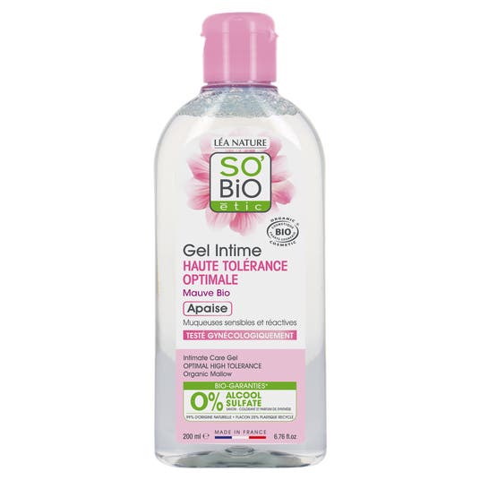 eau thermale jonzac Gel intime à la Fleur de Mauve Bio